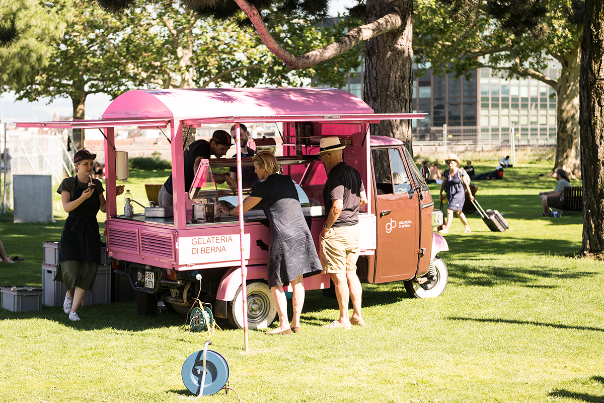 Süsse Belohnung: Ein Eis der Gelateria di Berna.